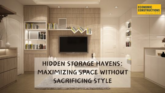 Maximize your living space with elegant hidden storage ideas. Explore stylish ways to declutter and organize your home effortlessly