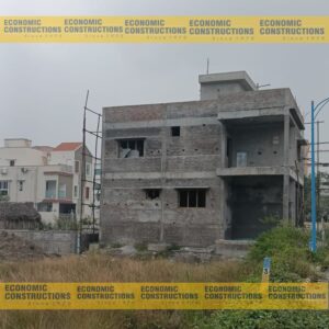 duplex residential construction at Sholinganallur Chennai