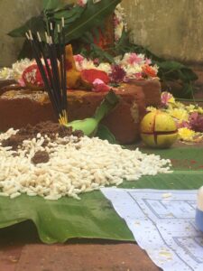 Boomi poojai at Muthilapet site Pondicherry