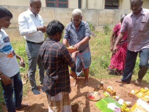 Boomi Poojai at chinnamudaliyarchavady pondicherry residential project