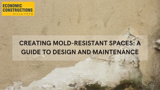 Guide to preventing mold through effective space design and upkeep."