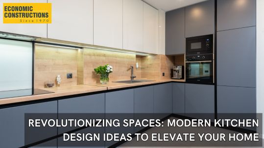 Innovative modern kitchen design ideas: Elevate your home with cutting-edge style and functionality